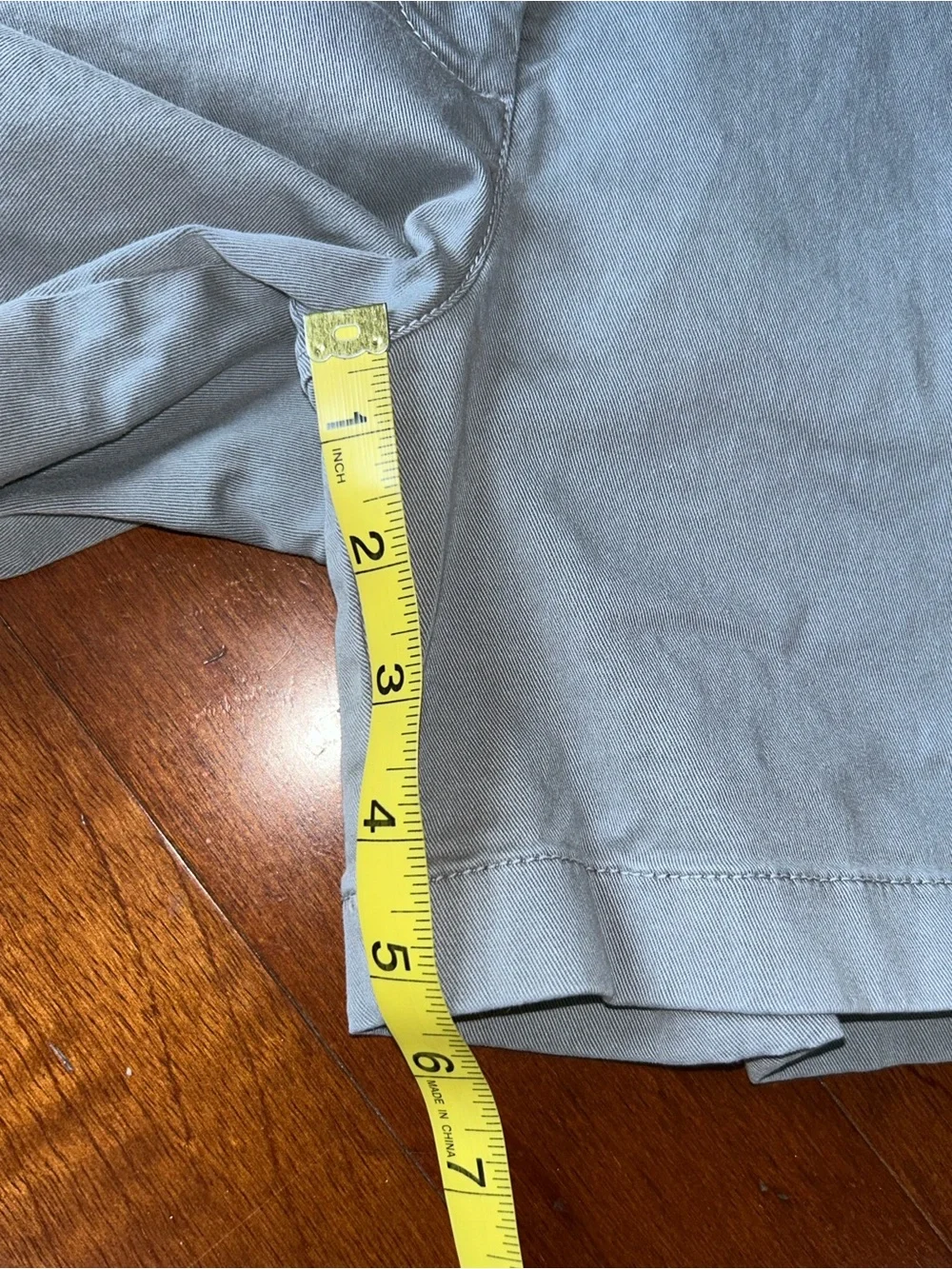 J.Crew Chino Shorts Gray Cotton Women’s 6 Coastal Classic